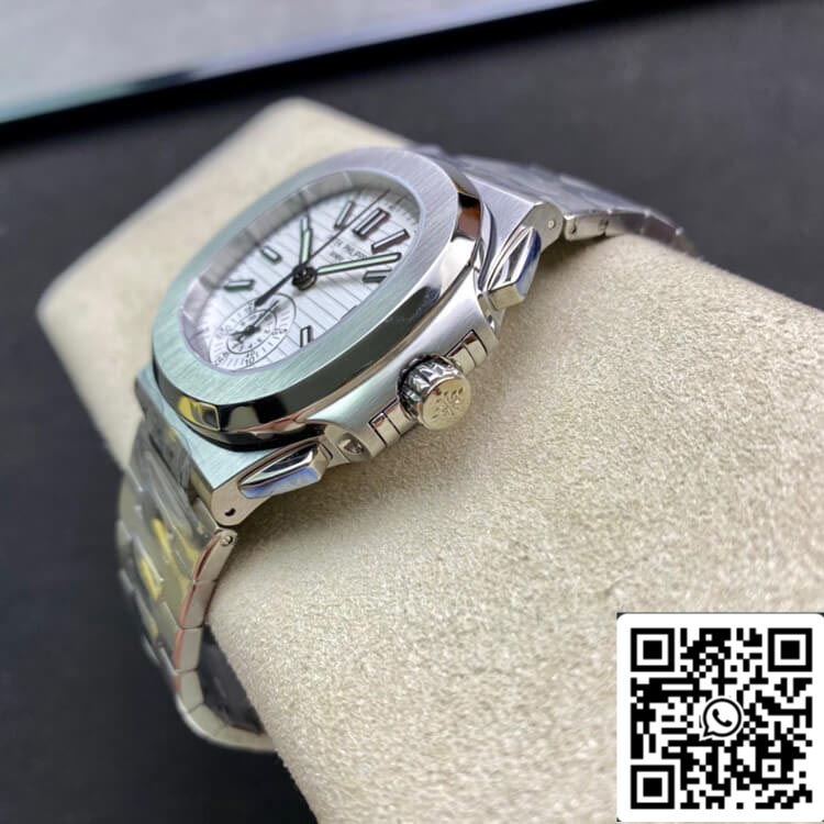 Patek Philippe Nautilus 5980/1A-019 1:1 Meilleure édition 3K Factory V2 Cadran blanc