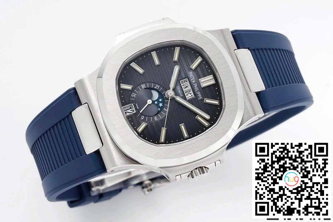 Patek Philippe Nautilus 5726/1A-014 1:1 Meilleure édition PPF Factory Bleu Noir Cadran Dégradé