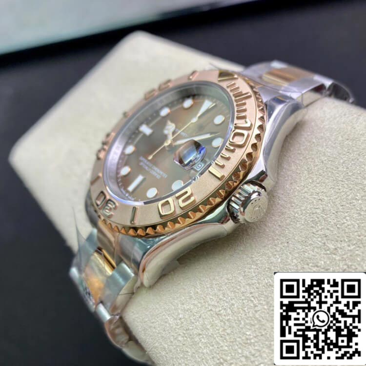 Rolex Yacht-Master 40 mm 116621 AR Factory 1:1 Meilleure édition suisse ETA2824 Cadran marron