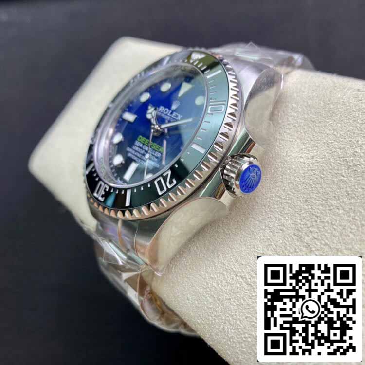 Rolex Deepsea Sea-Dweller 116660 „D-BLUE“ AR Factory 1:1 Best Edition Swiss ETA3135 Blau/Schwarzes Zifferblatt