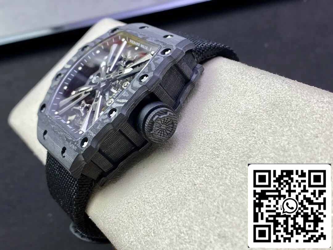 Richard Mille RM12-01 1:1 Meilleure édition RM Factory Tourbillon Cadran Squelette