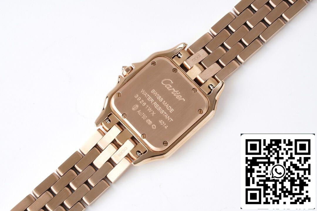 Panthere De Cartier WJPN0009 27MM 1:1 Best Edition BV Factory Rose Gold