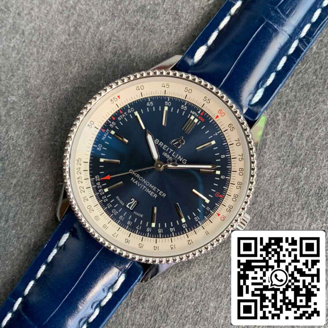 Breitling Navitimer 1 A17326211C1P3 1:1 Mejor Edición V7 Esfera Azul de Fábrica