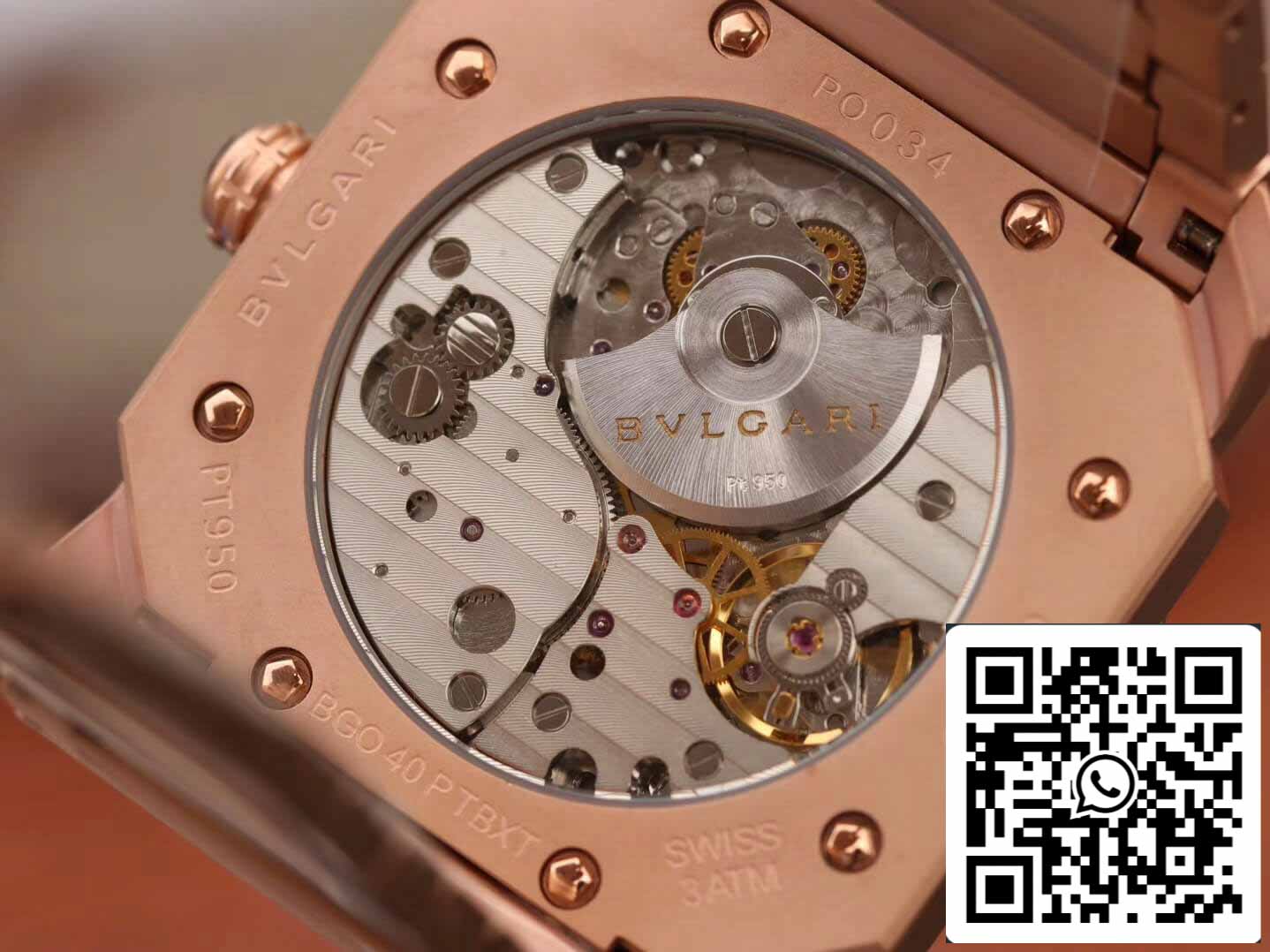 Bvlgari Octo Finissimo 102912 1:1 Best Edition BV Factory Roségold-Zifferblatt