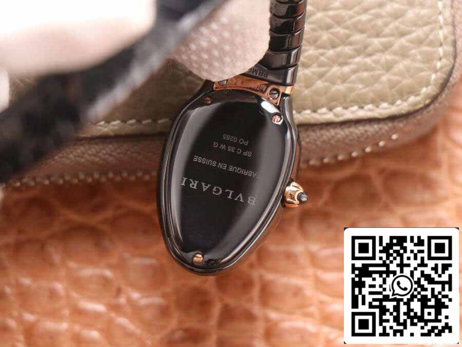 Bvlgari Serpenti 102735 1:1 Meilleure édition BV Factory Cadran noir