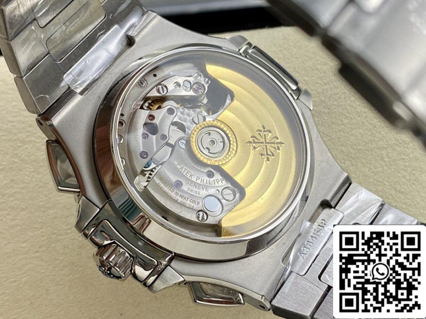 Patek Philippe Nautilus 5980/1A-019 1:1 Mejor Edición PPF Esfera Blanca de Fábrica