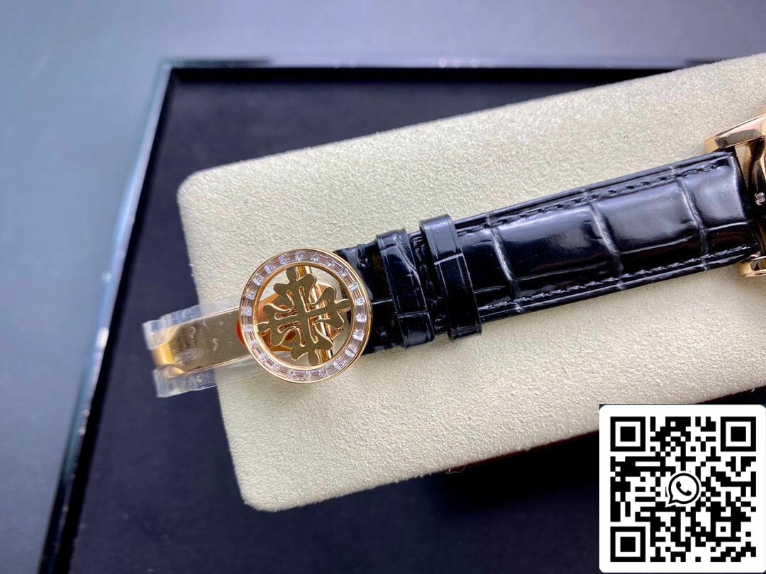 Patek Philippe Grand Complications 6104R-001 1:1 Melhor Edição AI Factory Sky Moon Mostrador Preto