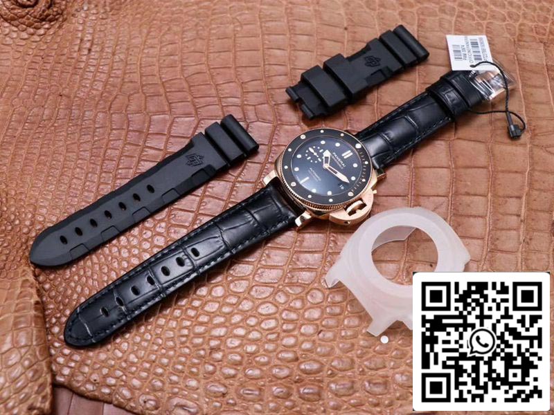 Panerai Submersible PAM00974 1:1 Best Edition VS Factory Rose Gold Swiss Movement