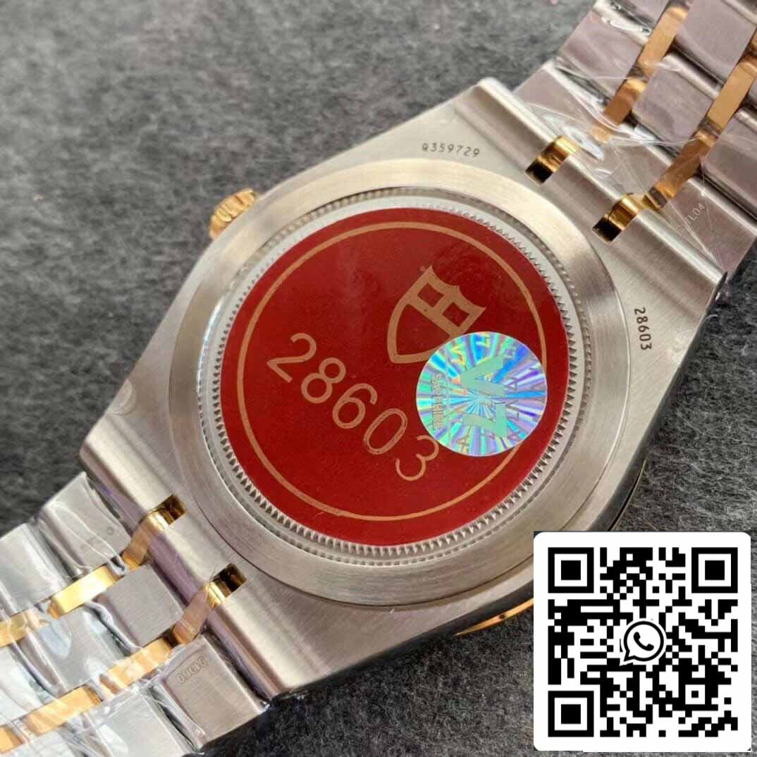 Réplica Tudor Royal M28603-0005 1:1 Melhor Edição V7 Factory Demi Gold