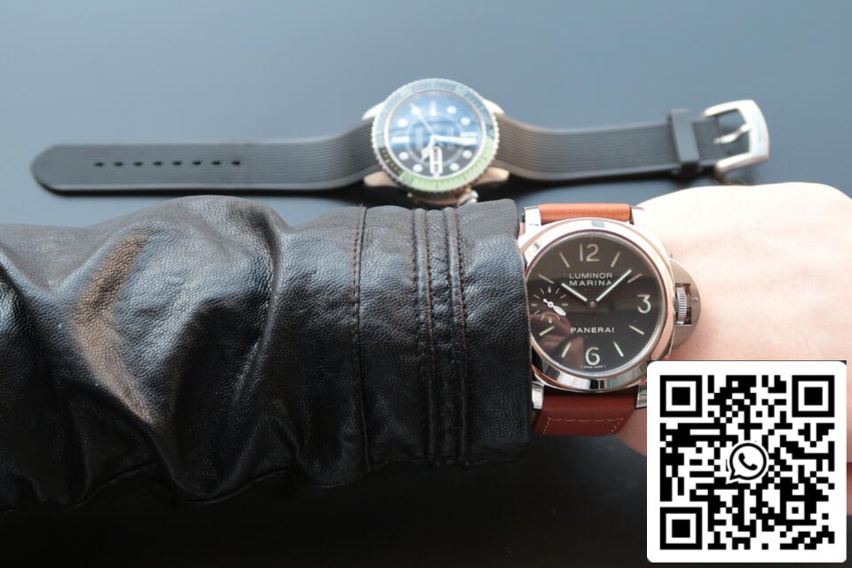 Panerai Luminor PAM 00111 1:1 Meilleure édition VS Cadran noir d'usine