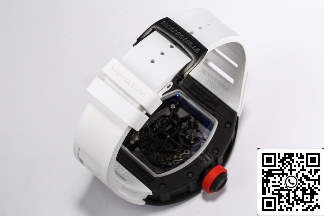 Richard Mille RM-055 1:1 Meilleure édition BBR Factory Boîtier en fibre de carbone