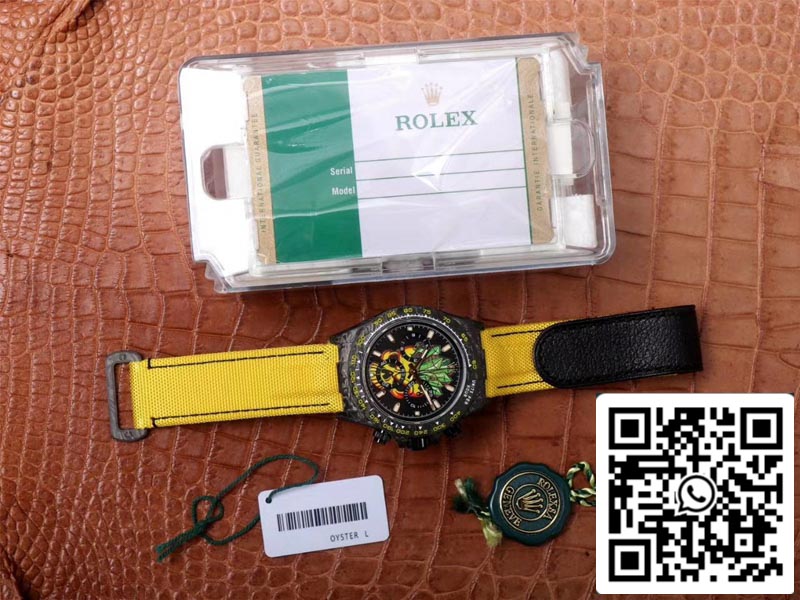 Rolex Daytona Cosmos Color Skull 1:1 Melhor Edição WWF Factory Swiss ETA7750