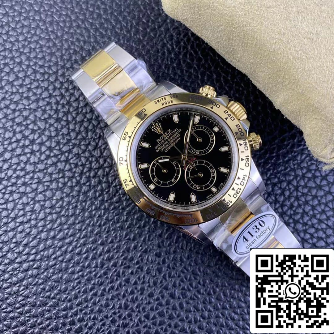 Rolex Cosmograph Daytona M116503-0004 1:1 Meilleure édition Clean Factory V3 Cadran noir