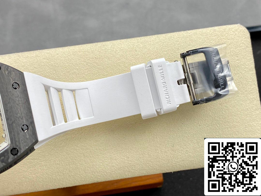 Richard Mille RM-055 1:1 Meilleure édition BBR Factory Bracelet blanc