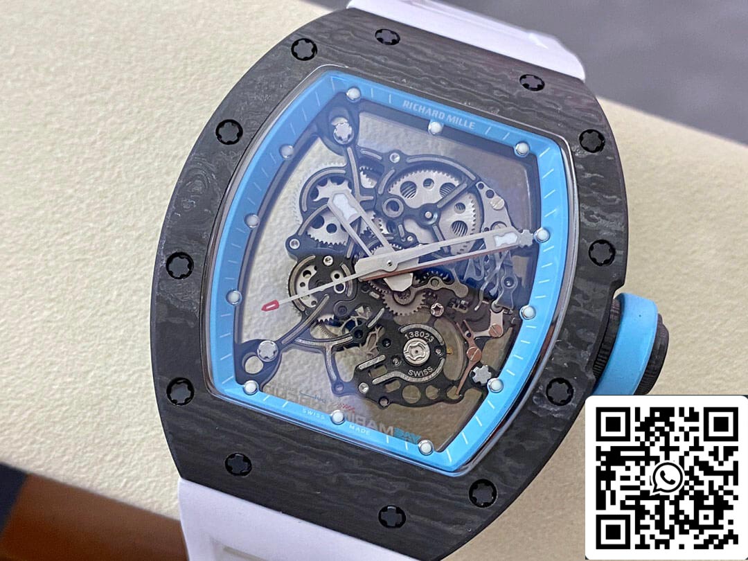 Richard Mille RM-055 1:1 Best Edition BBR Factory Carbon Fiber