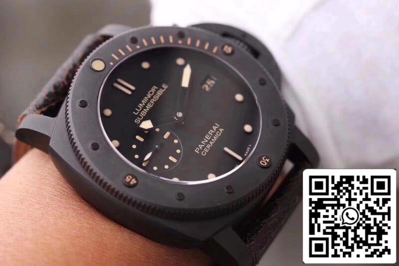 Panerai Luminor Submersible PAM508 VS Factory 1:1 Meilleure édition suisse ETA P9000 Cadran Superlumed noir