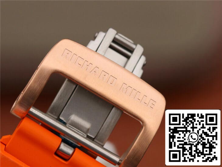 Richard Mille RM035 Americas KV Factory 1:1 Melhor Edição Pulseira Laranja