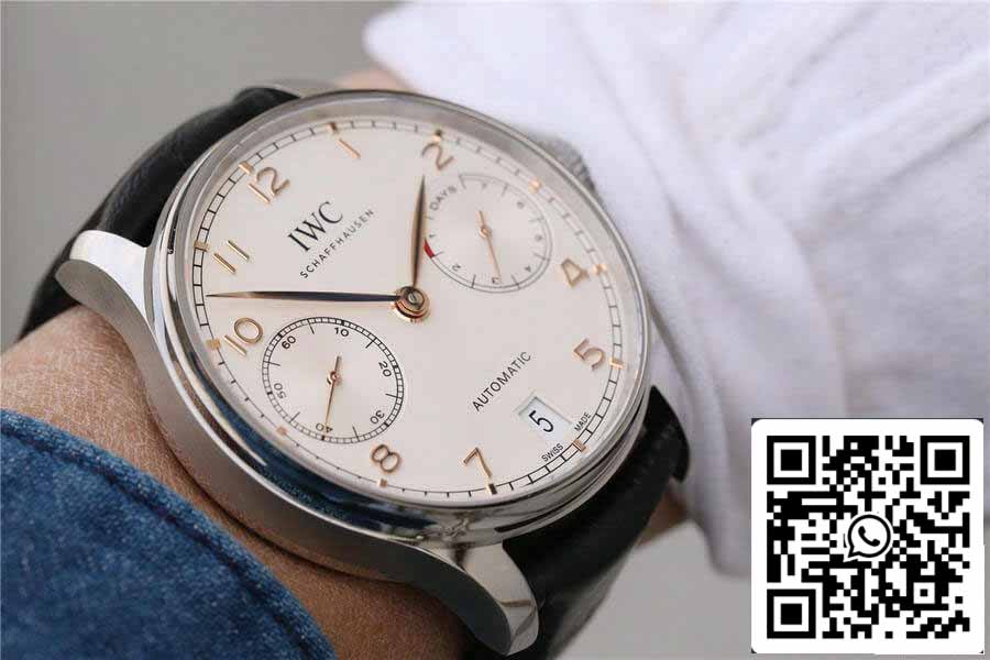 IWC Portugieser IW500704 1:1 Meilleure édition ZF Factory V5 Cadran blanc