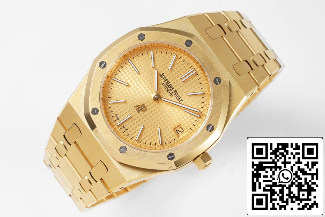 Audemars Piguet Royal Oak 15202BA.OO.1240BA.02 1:1 Best Edition KZ Factory Yellow Gold EU Watch Store