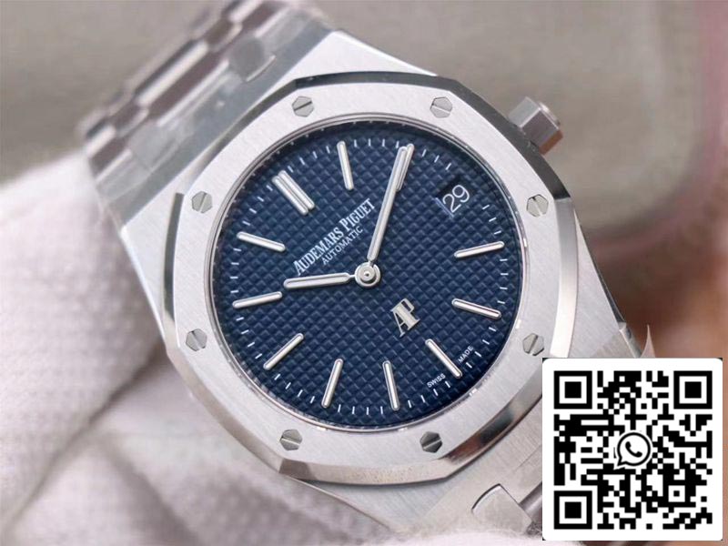 Audemars Piguet Royal Oak 15202ST.OO.1240ST.01 1:1 Best Edition ZF Factory Blue Dial Swiss ETA2121 EU Watch Store