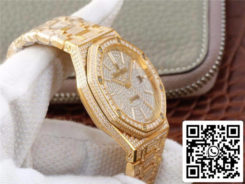 Audemars Piguet Royal Oak 15400.OR01 1:1 Best Edition Swiss ETA3120 White Diamond Dial EU Watch Store