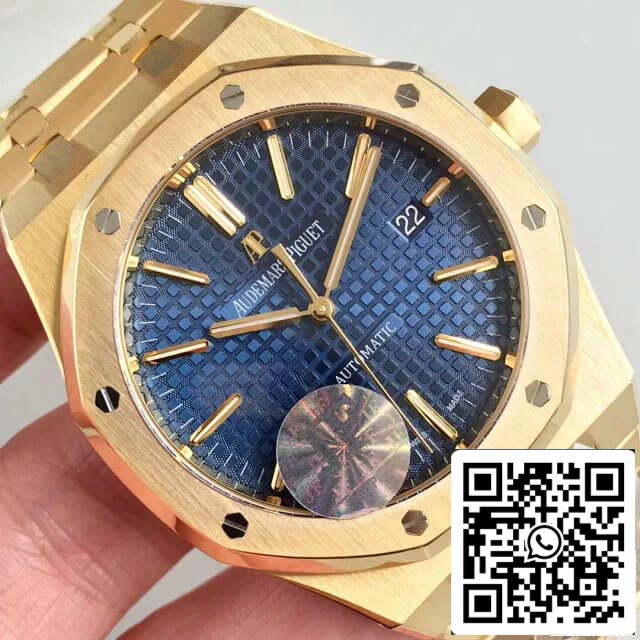 Audemars Piguet Royal Oak 15400OR 1:1 Best Edition JF Factory Blue Dial EU Watch Store