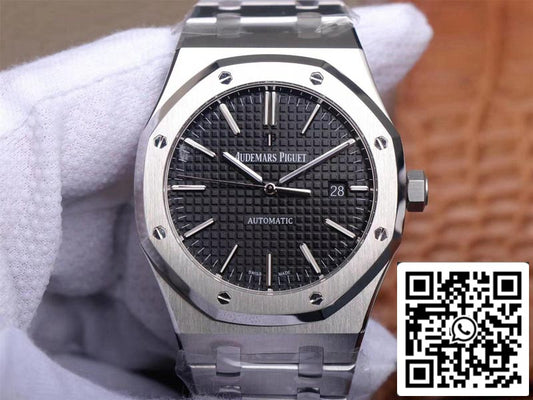 Audemars Piguet Royal Oak 15400ST.OO.1220ST.01 1:1 Best Edition ZF Factory Black Dial Swiss ETA3120 EU Watch Store