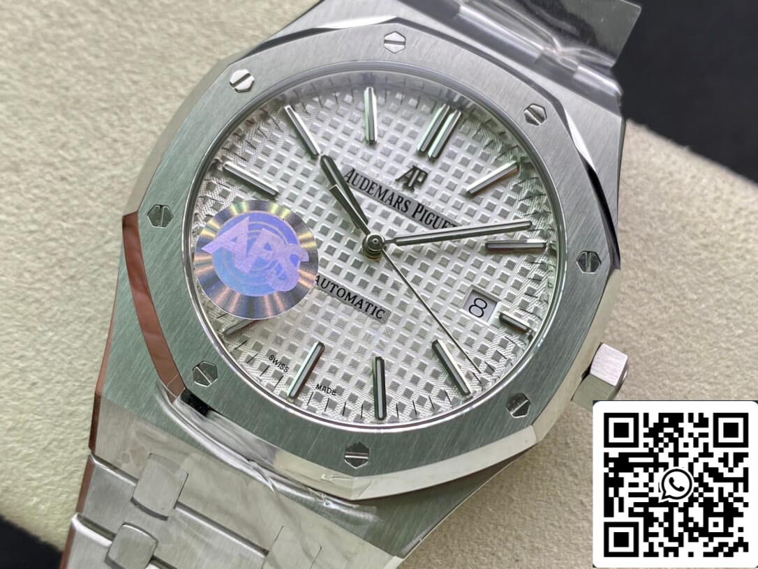 Audemars Piguet Royal Oak 15400ST.OO.1220ST.02 1:1 Best Edition APS Factory White Dial EU Watch Store