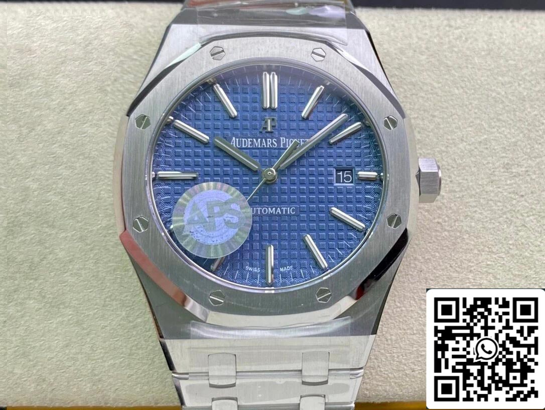 Audemars Piguet Royal Oak 15400ST.OO.1220ST.03 1:1 Best Edition APS Factory Blue Dial EU Watch Store