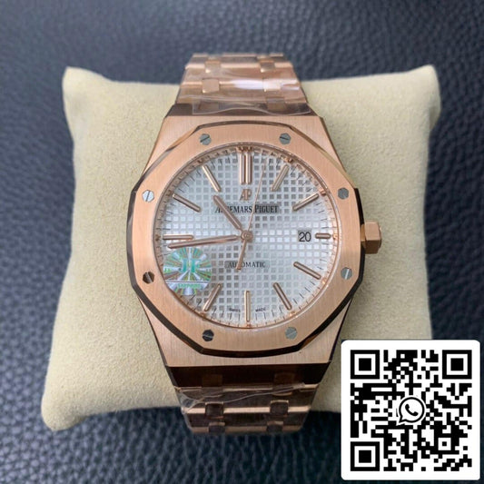 Audemars Piguet Royal Oak 15450BA.OO.1256BA.01 JF Factory 1:1 Best Edition Swiss ETA3120 White Dial EU Watch Store