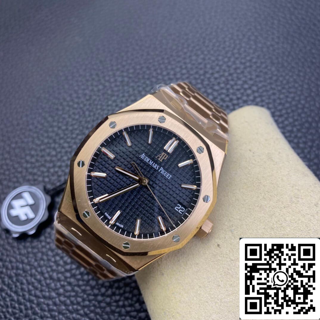 Audemars Piguet Royal Oak 15500OR.OO.1220OR.01 1:1 Best Edition ZF Factory Black Dial EU Watch Store