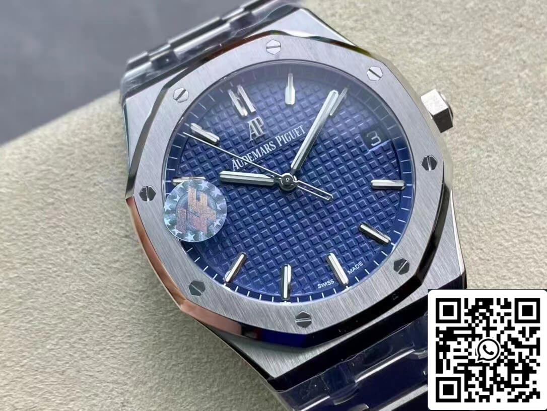 Audemars Piguet Royal Oak 15500ST.OO.1220ST.01 1:1 Best Edition ZF Factory V2 Version Blue Dial EU Watch Store