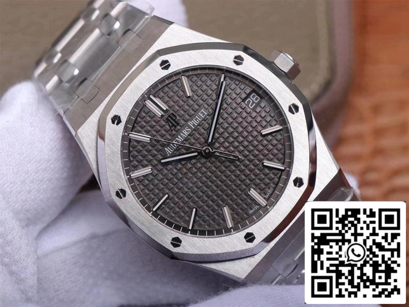 Audemars Piguet Royal Oak 15500ST.OO.1220ST.02 1:1 Best Edition ZF Factory Gray Dial Swiss ETA4302 EU Watch Store