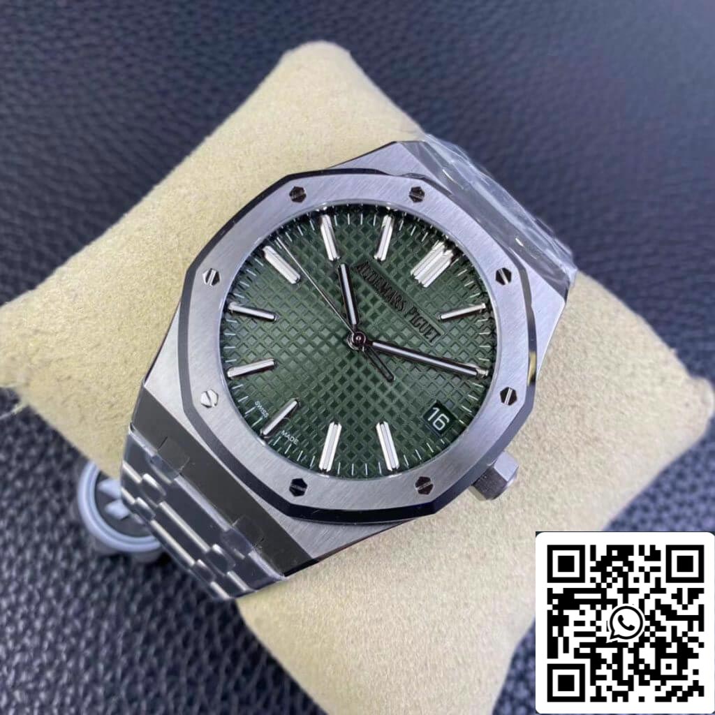 Audemars Piguet Royal Oak 15510ST.OO.1320ST.04 1:1 Best Edition ZF Factory Green Dial EU Watch Store