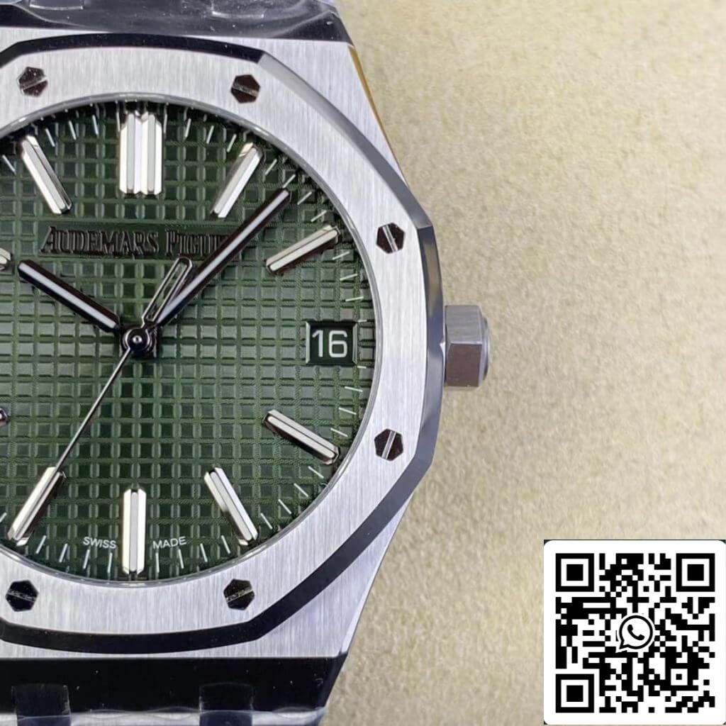 Audemars Piguet Royal Oak 15510ST.OO.1320ST.04 1:1 Best Edition ZF Factory Green Dial EU Watch Store