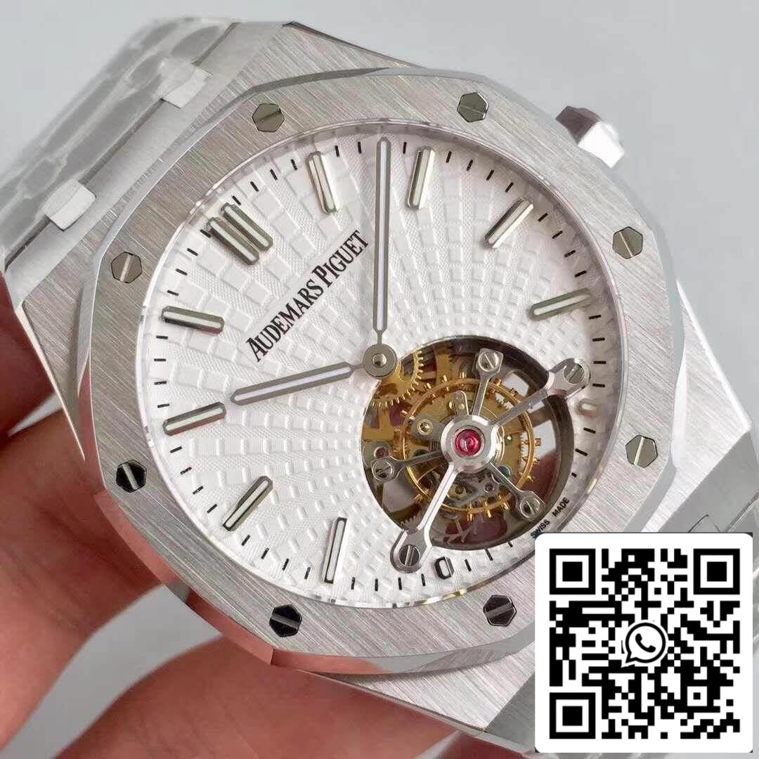 Audemars Piguet Royal Oak 26522OR.OO.120OR.01 R8 Factory 1:1 Best Edition Swiss Tourbillon White Dial EU Watch Store