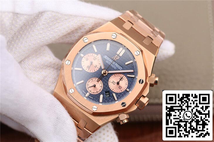 Audemars Piguet Royal Oak Chronograph 26331OR.OO.1220OR.01 1:1 Best Edition OM Factory Rose Gold EU Watch Store