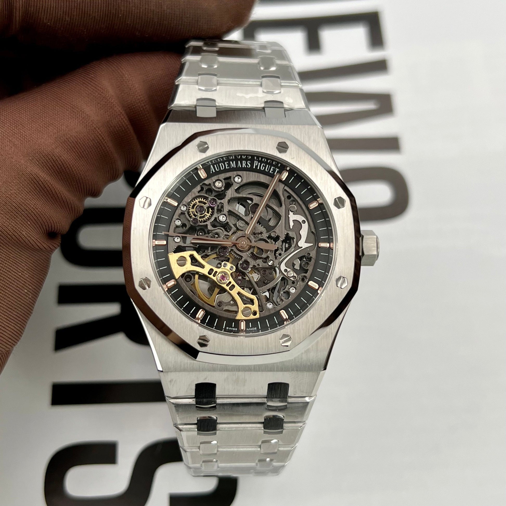 Audemars Piguet Royal Oak Double Balance Wheel Openwork 15407ST.OO.1220ST.01 EU Watch Store