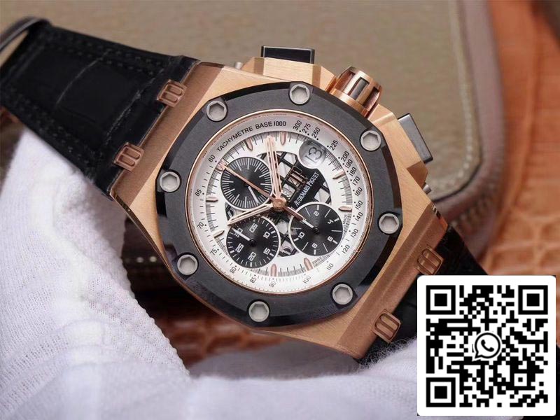 Audemars Piguet Royal Oak Offshore 26078RO.OO.D002CR.01 1:1 Best Edition JF Factory Rose Gold Swiss ETA3126 EU Watch Store