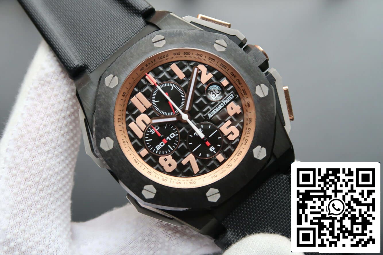 Audemars Piguet Royal Oak Offshore 26378IO.OO.A001KE.01 1:1 Best Edition JF Factory V2 Black Dial EU Watch Store