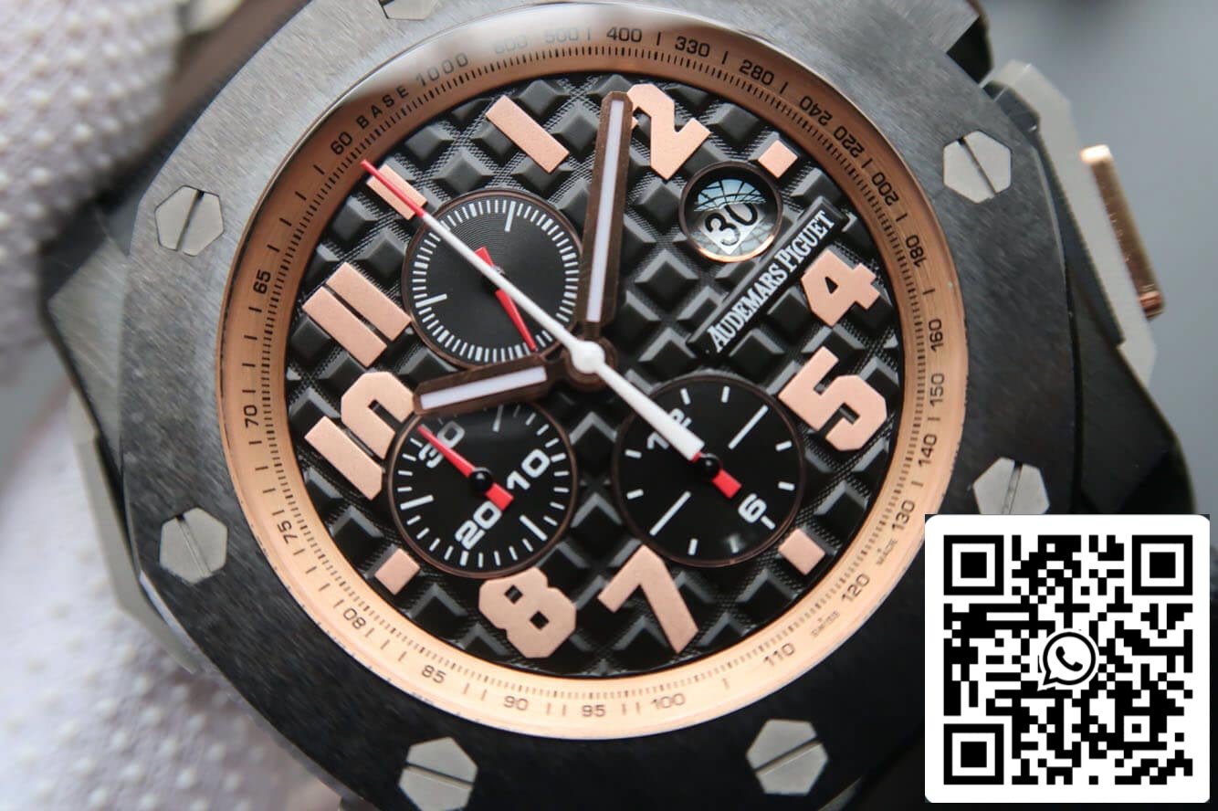 Audemars Piguet Royal Oak Offshore 26378IO.OO.A001KE.01 1:1 Best Edition JF Factory V2 Black Dial EU Watch Store