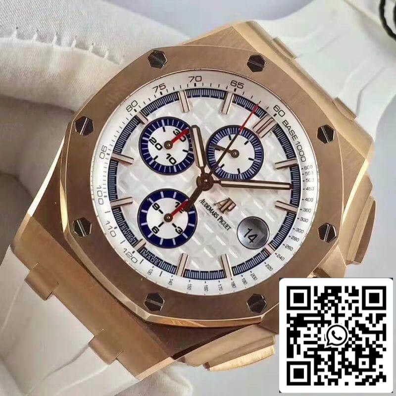 Audemars Piguet Royal Oak Offshore 26408OR.OO.A010CA.01 JF Factory 1:1 Best Edition Swiss ETA3126 White Dial EU Watch Store