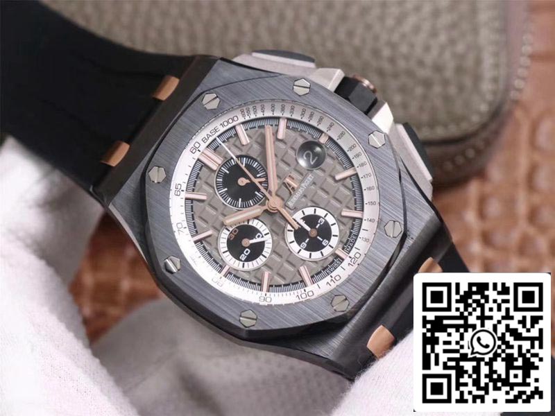 Audemars Piguet Royal Oak Offshore 26415CE.OO.A002CA.01 1:1 Best Edition JF Factory Black Ceramic Swiss ETA7750 EU Watch Store