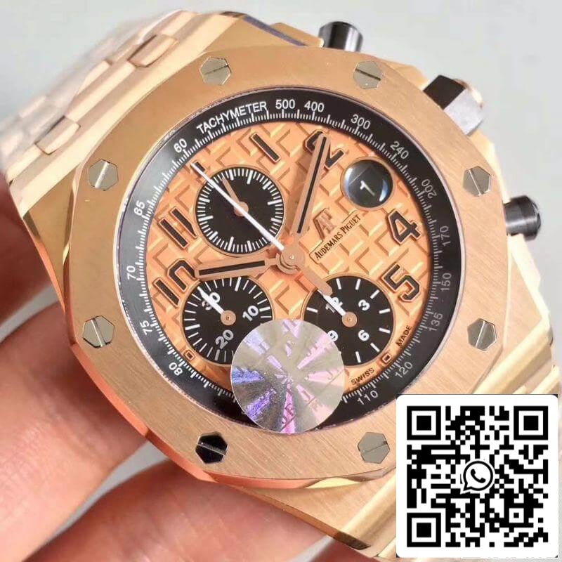 Audemars Piguet Royal Oak Offshore 26470OR.OO.1000OR.01 JF Factory Gold Dial 1:1 Best Edition Swiss ETA3126 EU Watch Store