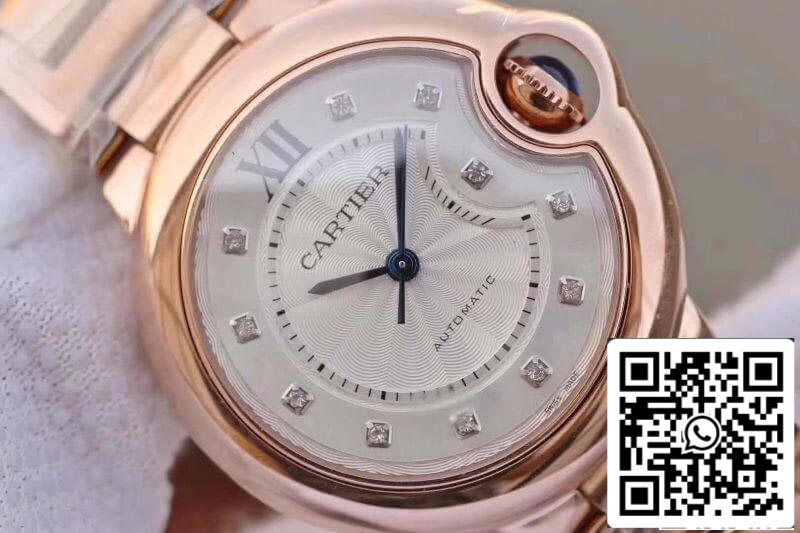 Ballon Bleu De Cartier 33 WE902062 V9 Factory 1:1 Best Edition Swiss ETA2671 US Replica Watch