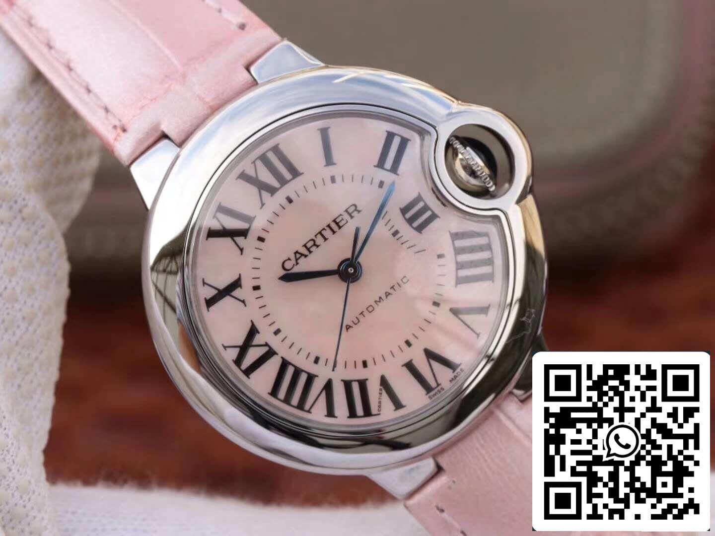 Ballon Bleu De Cartier 33 WSBB0002 V6 Factory 1:1 Best Edition Swiss ETA076 US Replica Watch