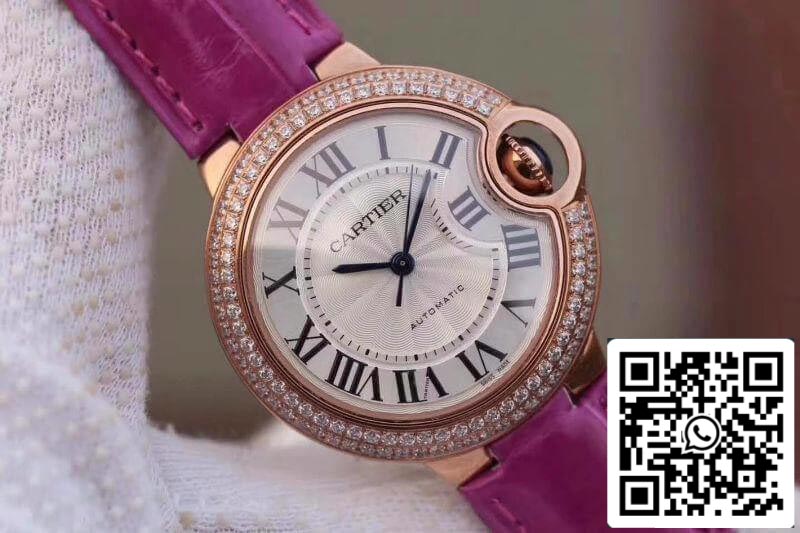 Ballon Bleu De Cartier 33MM WE902066 V9 Factory 1:1 Best Edition Swiss ETA2671 US Replica Watch