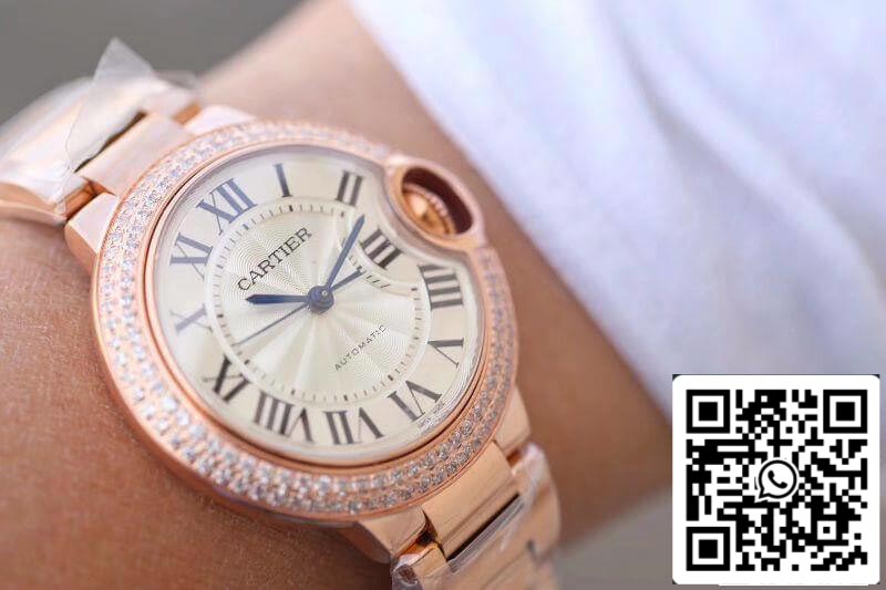 Ballon Bleu De Cartier 36MM WE902064 V9 Factory 1:1 Best Edition Swiss ETA2824-2 US Replica Watch