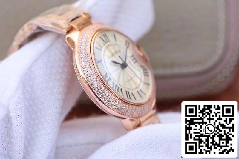 Ballon Bleu De Cartier 36MM WE902064 V9 Factory 1:1 Best Edition Swiss ETA2824-2 US Replica Watch