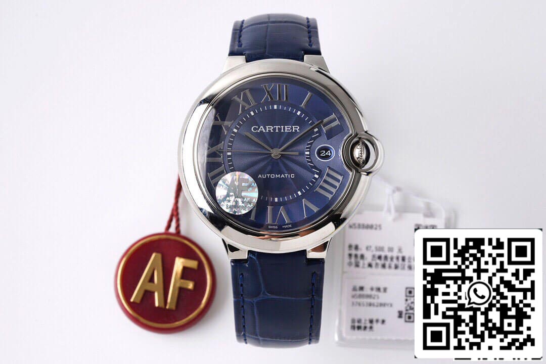 Ballon Bleu De Cartier 42MM WSBB0027 1:1 Best Edition AF Factory Blue Dial US Replica Watch